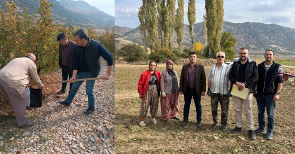 TARIMDAN TOPRAK NUMUNESİ ALMA EĞİTİMİ