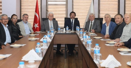 TİCARET BORSASI MECLİSİ ÖZKAN'I AĞIRLADI