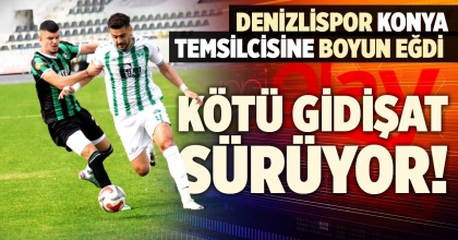 YEŞİL SİYAHLILAR SAHASINDA KONYA TEMSİLCİSİNE BOYUN EĞDİ 