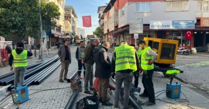 YENİPAZAR’DA İÇME SUYU HATTI YENİLENİYOR
