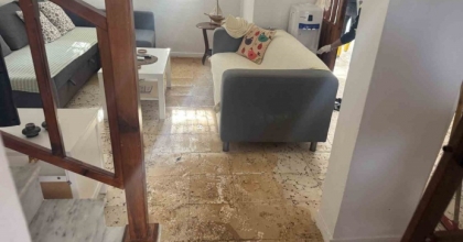 BODRUM’DA HAT YİNE PATLADI, SİTEDEKİ EVLERİ SU BASTI
