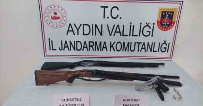 SULTANHİSAR’DA SİLAH OPERASYONU
