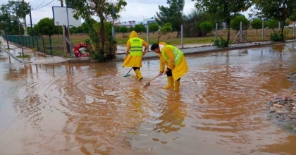 DİDİM BELEDİYESİ EKİPLERİNDEN ANINDA MÜDAHALE
