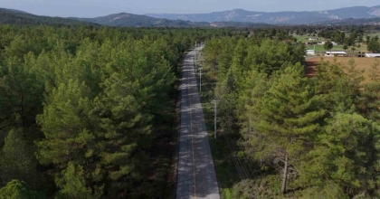 ULA KIRSALINDA 17,5 MİLYONLUK YOL YATIRIMINI TAMAMLADI
