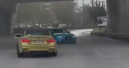 DRİFT PAHALIYA PATLADI, 2 ARAÇ TRAFİKTEN MEN EDİLDİ
