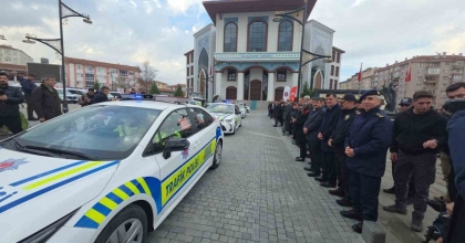 KÜTAHYA’DA GÜVENLİK GÜÇLERİNE 78 ARAÇ TAHSİS EDİLDİ
