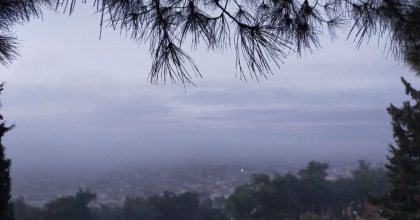 AYDIN’DA PUSLU SABAH MANZARALARI MEST ETTİ
