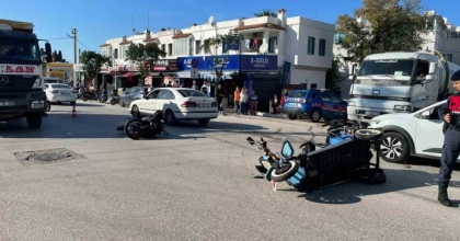 BODRUM’DA TRAFİK KAZASI KAZA: 1 ÖLÜ, 1 YARALI
