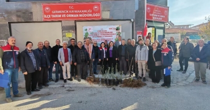 GERMENCİK’TE ÜRETİCİYE 4 BİN SERTİFİKALI FİDAN DESTEĞİ
