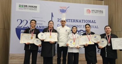 GASTRONOMİ FESTİVALİ’NDE MADALYALARI TOPLADILAR
