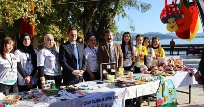 KÖYCEĞİZ’DE ‘YERLİ ÜRETİM MİLLİ GÜÇ’ KONULU SERGİ AÇILDI