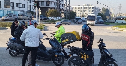 MOTOSİKLET DENETİMİNDE 2,2 MİLYON LİRALIK CEZA
