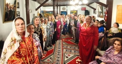 KÜTAHYA’DA ’ŞALVAR GECESİ’YLE GELENEKLER YAŞATILDI
