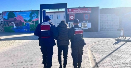 HAPİS CEZASIYLA ARANAN ŞAHSI JANDARMA YAKALADI
