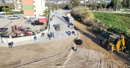 NAZİLLİ BELEDİYESİ’NDEN YEŞİL MAHALLE’YE 5 BİN METREKARELİK YOL YATIRIMI