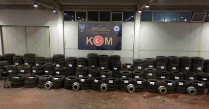 3 MİLYON LİRALIK YEDEK PARÇAYA EL KONULDU