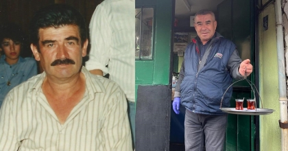 50 YILLIK ÇAY OCAĞINDA BABA MESLEĞİNİ SÜRDÜRÜYOR