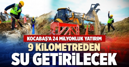 9 KİLOMETREDEN SU GETİRİLECEK