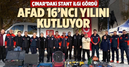 AFAD 16’NCI YILINI KUTLUYOR