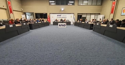 AFET GRUPLARIYLA DEĞERLENDİRME TOPLANTISI