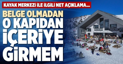 BELGE OLMADAN O KAPIDAN İÇERİYE GİRMEM