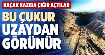 BU ÇUKUR UZAYDAN GÖRÜNÜR
