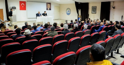  ÇAMELİ’DE AFET İLE MÜCADELE TOPLANTISI DÜZENLENDİ