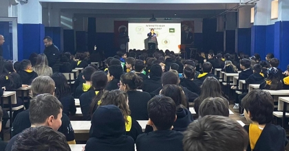 ÇOCUKLARA KİŞİSEL GÜVENLİKLERİ ANLATILDI