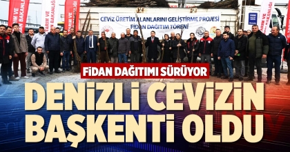DENİZLİ CEVİZİN BAŞKENTİ OLDU