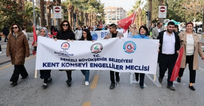 DENİZLİ’DE ENGELLERİ AŞMAK İÇİN TEK YÜREK OLDULAR