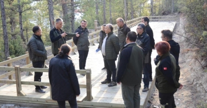 DENİZLİ’DEKİ EKO TURİZM ROTALARI GÖRÜŞÜLDÜ