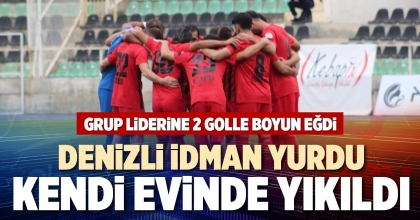 DENİZLİ İDMAN YURDU KENDİ EVİNDE YIKILDI