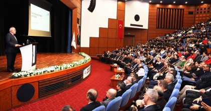 FAHRETTİN ÖZTÜRK PAÜ’NÜN KONUĞU OLDU