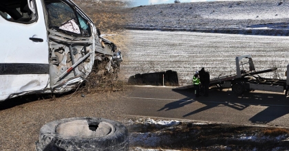 GİZLİ BUZLANMA KAZAYA NEDEN OLDU: 4 YARALI