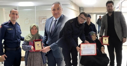 HAYIRSEVERLERDEN JANDARMAYA ARSA BAĞIŞI