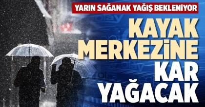 KAYAK MERKEZİNE KAR YAĞACAK