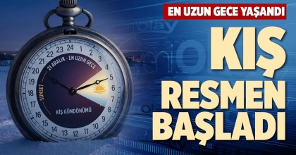 KIŞ RESMEN BAŞLADI