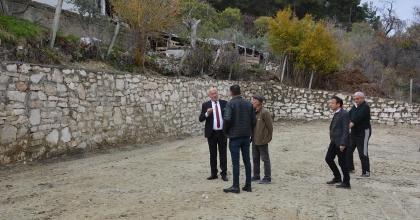 KUMRAL ÇALIŞMALARI YERİNDE İNCELEDİ