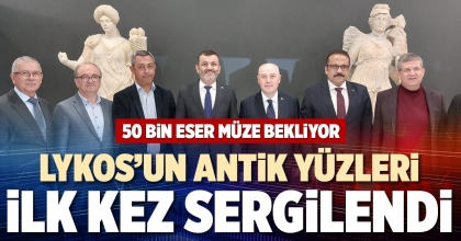 LYKOS’UN ANTİK YÜZLERİ İLK KEZ SERGİLENDİ