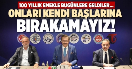ONLARI KENDİ BAŞLARINA BIRAKAMAYIZ!