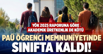 PAÜ ÖĞRENCİ MEMNUNİYETİNDE SINIFTA KALDI!