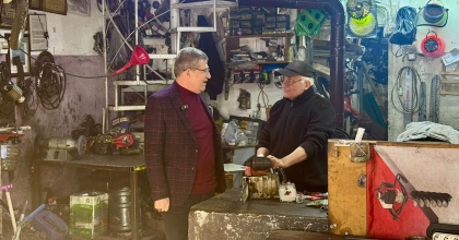 SUBAŞIOĞLU SANAYİ ESNAFININ SORUNLARINI DİNLEDİ