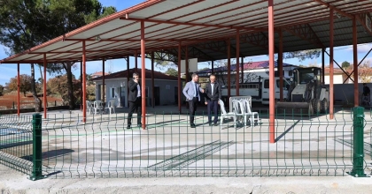 TATIK, GÜZELKÖY’DEKİ SOSYAL TESİSLERİ İNCELEDİ