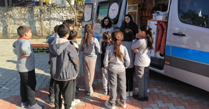 TOPLUM SAĞLIĞI MERKEZİ ÖĞRENCİLERİ BİLGİLENDİRDİ