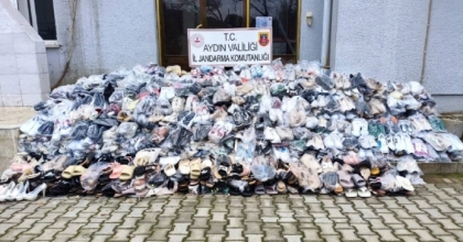 AYDIN’DA KAÇAK AYAKKABI OPERASYONU
