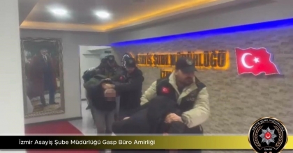 İZMİR’DE PARA NAKİL ARACINI SOYAN ÇETE ÇÖKERTİLDİ: 9 ŞÜPHELİ TUTUKLANDI