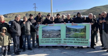 HARMANDALI SAKİNLERİNDEN ‘ÇÖPLÜK ORMAN OLSUN’ ÇAĞRISI