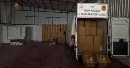 İZMİR’DE 12 MİLYON 720 BİN KAÇAK MAKARON ELE GEÇİRİLDİ
