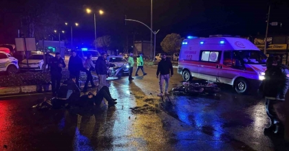 MENTEŞE’DE TRAFİK KAZASI: MOTOSİKLET SÜRÜCÜSÜ AĞIR YARALI
