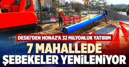 7 MAHALLEDE ŞEBEKELER YENİLENİYOR